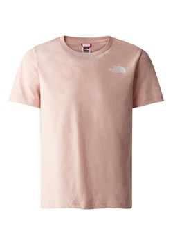 The North Face T-Shirt Redbox NF0A82EB Różowy Regular Fit ze sklepu MODIVO w kategorii T-shirty chłopięce - zdjęcie 182752462