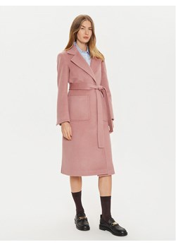 MAX&Co. Płaszcz wełniany 2426016134200 Różowy Regular Fit ze sklepu MODIVO w kategorii Płaszcze damskie - zdjęcie 182752493
