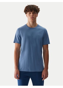 4F T-Shirt 4FWSS24TTSHM1154 Niebieski Regular Fit ze sklepu MODIVO w kategorii T-shirty męskie - zdjęcie 182752501