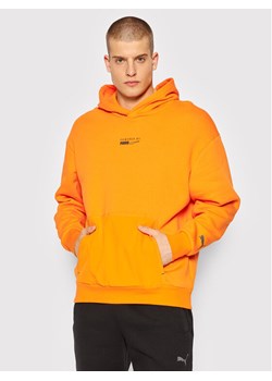 Puma Bluza Protec. T 534319 Pomarańczowy Regular Fit ze sklepu MODIVO w kategorii Bluzy męskie - zdjęcie 182752544