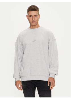 Hugo Bluza Noriche 50517004 Szary Loose Fit ze sklepu MODIVO w kategorii Bluzy męskie - zdjęcie 182752601