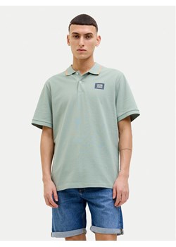 Jack&Jones Polo Hudson 12269238 Zielony Regular Fit ze sklepu MODIVO w kategorii T-shirty męskie - zdjęcie 182752603