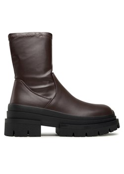 ONLY Shoes Botki Onlbeatrix-3 15304757 Brązowy ze sklepu MODIVO w kategorii Botki - zdjęcie 182752604