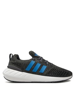 adidas Sneakersy Swift Run 22 J GX9207 Szary ze sklepu MODIVO w kategorii Buty sportowe dziecięce - zdjęcie 182752673