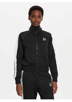 Puma Bluza Iconic T7 627994 Czarny Regular Fit ze sklepu MODIVO w kategorii Bluzy damskie - zdjęcie 182752693