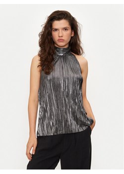 Bruuns Bazaar Bluzka BBW3706 Srebrny Regular Fit ze sklepu MODIVO w kategorii Bluzki damskie - zdjęcie 182752704