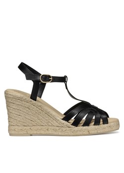 Geox Espadryle D Gelsa D55TPA 00043 C9999 Czarny ze sklepu MODIVO w kategorii Espadryle damskie - zdjęcie 182752712
