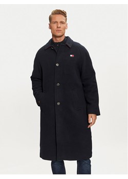 Tommy Jeans Płaszcz przejściowy DM0DM20589 Granatowy Regular Fit ze sklepu MODIVO w kategorii Płaszcze męskie - zdjęcie 182752783