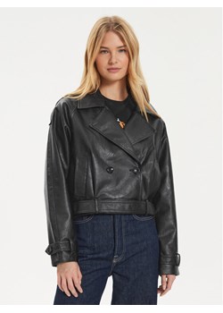 ONLY Kurtka z imitacji skóry Vera 15308584 Czarny Regular Fit ze sklepu MODIVO w kategorii Kurtki damskie - zdjęcie 182752841