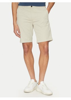 BOSS Szorty materiałowe 50536723 Beżowy Slim Fit ze sklepu MODIVO w kategorii Spodenki męskie - zdjęcie 182752853