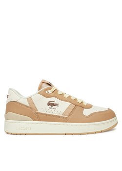 Lacoste Sneakersy 7-49SFA0072 Beżowy ze sklepu MODIVO w kategorii Buty sportowe damskie - zdjęcie 182752913