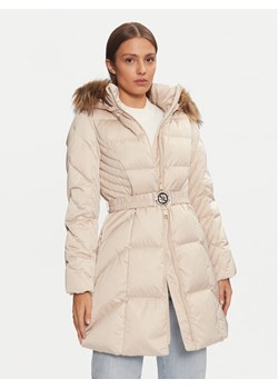 Guess Kurtka puchowa New Olga W4BL40 WEX52 Beżowy Regular Fit ze sklepu MODIVO w kategorii Kurtki damskie - zdjęcie 182752924
