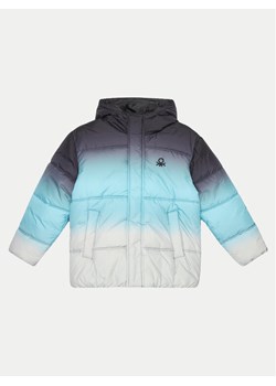 United Colors Of Benetton Kurtka zimowa 23G5CN05W Niebieski Regular Fit ze sklepu MODIVO w kategorii Kurtki chłopięce - zdjęcie 182752963
