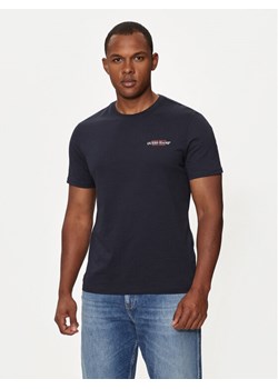 Guess Jeans T-Shirt M4YI55 K8HM0 Granatowy Slim Fit ze sklepu MODIVO w kategorii T-shirty męskie - zdjęcie 182753080