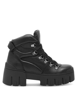 Badura Botki AHMET-02 Czarny ze sklepu MODIVO w kategorii Workery damskie - zdjęcie 182753083