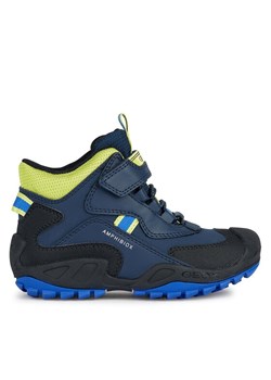 Geox Śniegowce J New Savage Boy B A J261WB 050BU CF43S M Granatowy ze sklepu MODIVO w kategorii Buty zimowe dziecięce - zdjęcie 182753151