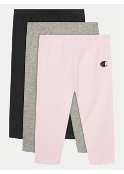Champion Komplet 3 par legginsów 404975 Kolorowy Slim Fit ze sklepu MODIVO w kategorii Spodnie i półśpiochy - zdjęcie 182753241