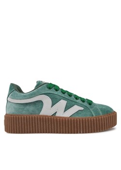 Weekend Max Mara Sneakersy 2515761094600 Zielony ze sklepu MODIVO w kategorii Buty sportowe damskie - zdjęcie 182753283