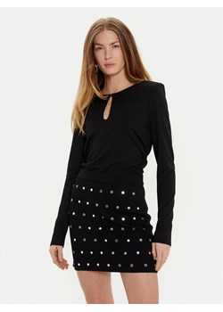 Sisley Bluzka 5Y0XLQ080 Czarny Slim Fit ze sklepu MODIVO w kategorii Bluzki damskie - zdjęcie 182753351