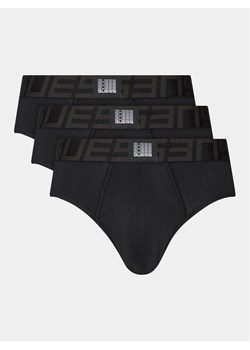 Guess Komplet 3 par slipów U4RG02 K6YW0 Czarny ze sklepu MODIVO w kategorii Majtki męskie - zdjęcie 182753403