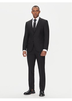 HUGO Garnitur Henry/Getlin232X 50530116 Czarny Slim Fit ze sklepu MODIVO w kategorii Garnitury męskie - zdjęcie 182753420