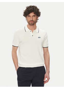 La Martina Polo Austin MAS001 YC041 Biały Regular Fit ze sklepu MODIVO w kategorii T-shirty męskie - zdjęcie 182753441