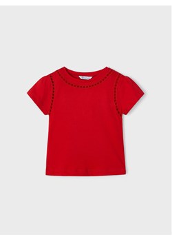 Mayoral T-Shirt 3057 Czerwony ze sklepu MODIVO w kategorii Bluzki dziewczęce - zdjęcie 182753550