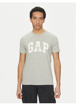 Gap T-Shirt 542246-00 Szary Regular Fit ze sklepu MODIVO w kategorii T-shirty męskie - zdjęcie 182753582