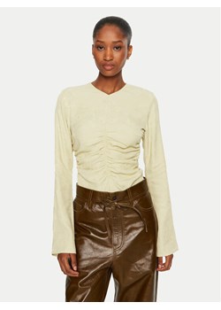 DAY BIRGER ÉT MIKKELSEN Bluzka Kristy DAY65243347 Beżowy Regular Fit ze sklepu MODIVO w kategorii Bluzki damskie - zdjęcie 182753680