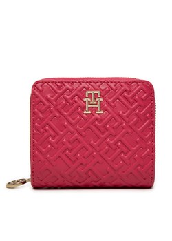 Tommy Hilfiger Mały Portfel Damski Distinct AW0AW16580 Różowy - id: 0000304083792 - marki Tommy Hilfiger - 182753750 Tommy Hilfiger Mały Portfel Damski Distinct AW0AW16580 Różowy ze sklepu MODIVO w kategorii Portfele damskie - zdjęcie 182753750