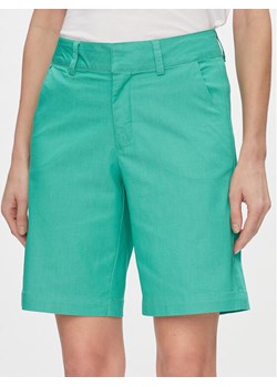 Kaffe Szorty materiałowe Lea 10505457 Zielony Regular Fit ze sklepu MODIVO w kategorii Szorty - zdjęcie 182753770