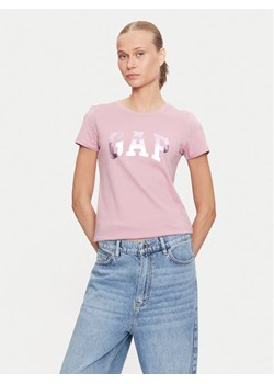 Gap T-Shirt 417797-13 Różowy Regular Fit ze sklepu MODIVO w kategorii Bluzki damskie - zdjęcie 182753793