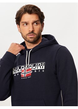 Napapijri Bluza B-Alymer NP0A4I1D Granatowy Regular Fit ze sklepu MODIVO w kategorii Bluzy męskie - zdjęcie 182753814