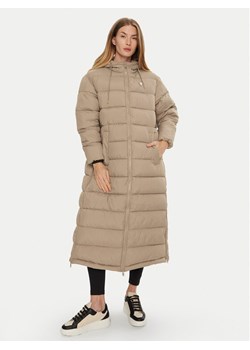 Guess Kurtka puchowa V4BL04 WFYE2 Szary Regular Fit ze sklepu MODIVO w kategorii Kurtki damskie - zdjęcie 182754063