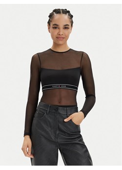 Tommy Hilfiger Body UW0UW05135 Czarny Slim Fit ze sklepu MODIVO w kategorii Bluzki damskie - zdjęcie 182754072