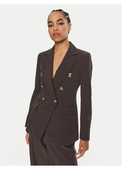 Maryley Marynarka 24IB139/43CO Brązowy Regular Fit ze sklepu MODIVO w kategorii Marynarki damskie - zdjęcie 182754080