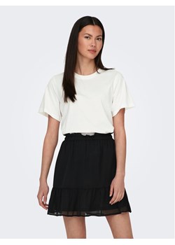 JDY T-Shirt Pisa 15292431 Biały Regular Fit ze sklepu MODIVO w kategorii Bluzki damskie - zdjęcie 182754112