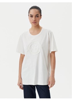 Liu Jo Sport T-Shirt TA5174 JS923 Écru Regular Fit ze sklepu MODIVO w kategorii Bluzki damskie - zdjęcie 182754172