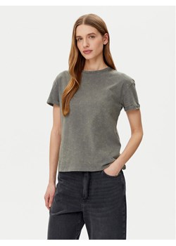 Noisy May T-Shirt Brandy 27033185 Szary Slim Fit ze sklepu MODIVO w kategorii Bluzki damskie - zdjęcie 182754344