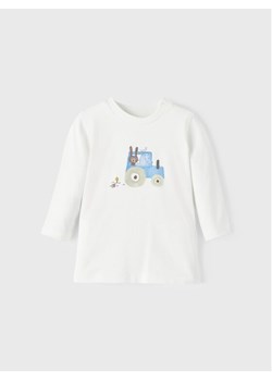 NAME IT Bluzka 13206871 Biały Regular Fit ze sklepu MODIVO w kategorii Kaftaniki i bluzki - zdjęcie 182754383