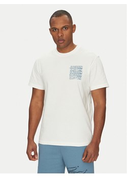 Lacoste T-Shirt TH0288 Écru Classic Fit ze sklepu MODIVO w kategorii T-shirty męskie - zdjęcie 182754410
