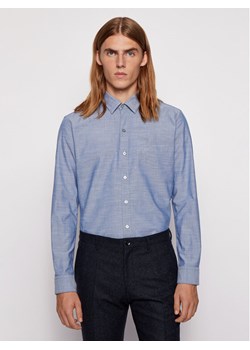 Boss Koszula Robbie 50438496 Granatowy Sharp Fit ze sklepu MODIVO w kategorii Koszule męskie - zdjęcie 182754421