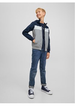 Jack&Jones Junior Kurtka przejściowa Rush Blocking 12200453 Szary Regular Fit ze sklepu MODIVO w kategorii Kurtki chłopięce - zdjęcie 182754540