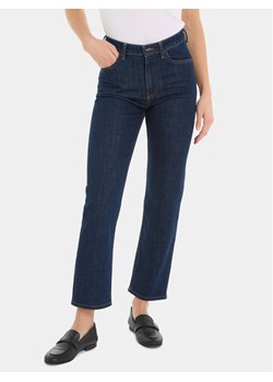 Tommy Hilfiger Jeansy Classic WW0WW39612 Granatowy Straight Fit ze sklepu MODIVO w kategorii Jeansy damskie - zdjęcie 182754553