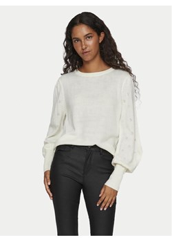 Vila Sweter Ava 14090317 Écru Regular Fit ze sklepu MODIVO w kategorii Swetry damskie - zdjęcie 182754634