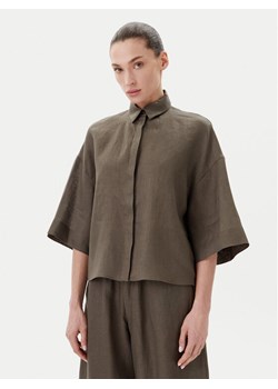 Max Mara Koszula Mirano 2516111028 Zielony Relaxed Fit ze sklepu MODIVO w kategorii Koszule damskie - zdjęcie 182754654