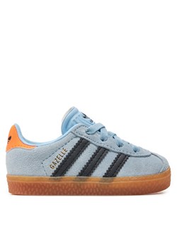 adidas Sneakersy Gazelle CF EL I IH2780 Niebieski ze sklepu MODIVO w kategorii Buty sportowe dziecięce - zdjęcie 182754673