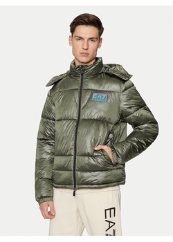 EA7 Emporio Armani Kurtka zimowa 6DPB71 PN2MZ 1846 Zielony Regular Fit ze sklepu MODIVO w kategorii Kurtki męskie - zdjęcie 182754681