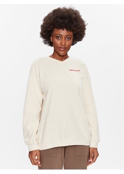 Outhorn Bluza TSWSF283 Écru Oversize ze sklepu MODIVO w kategorii Bluzy damskie - zdjęcie 182754741