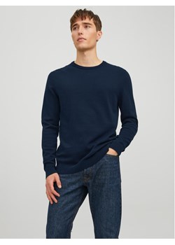 Jack&Jones Sweter 12137190 Granatowy Regular Fit ze sklepu MODIVO w kategorii Swetry męskie - zdjęcie 182754754